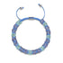 Glacier Indigo | Indigo x Bleu Arctique | Bracelet Verre Double Luciole